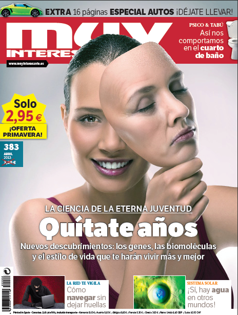 Aparición en la Revista "Muy Interesante" del Mes de Abril. Appearance in the "Very Interesting" Magazine of the Month of April