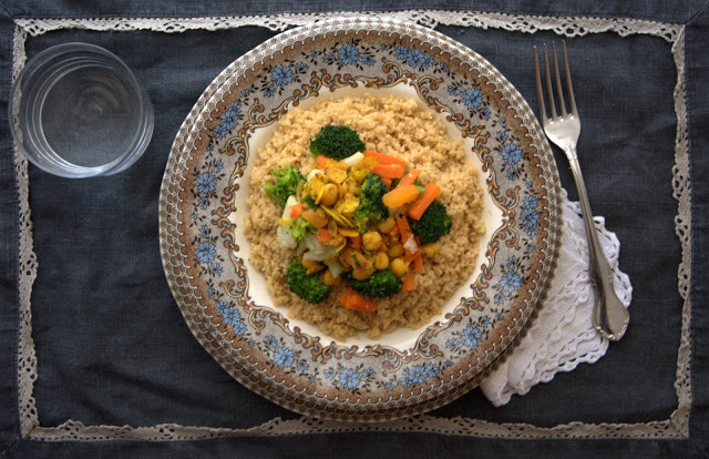 Cuscus con Aceite de Oliva Señorios de Relleu