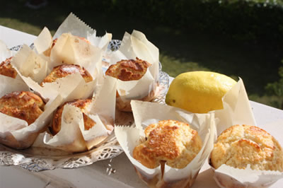 Muffins de limón