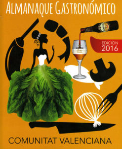 Portada de la edición de 2016 Almanaque Gastronómico