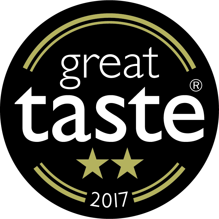 Recibimos la medalla en great taste 2017. We received the medal in great taste 2017.