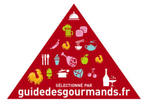 Aparecemos en Le Guide des Gourmands. We appeared in Le Guide des Gourmands