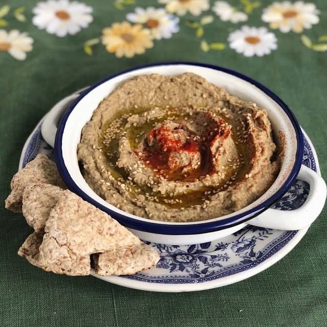 Pate de Berenjena {Baba Ganoush} {Mutabal}