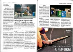 Articulo de nuestro Aceite de Oliva en Economia 3
