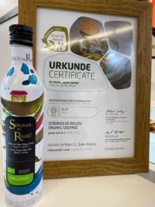 Organic Olive Oil Award