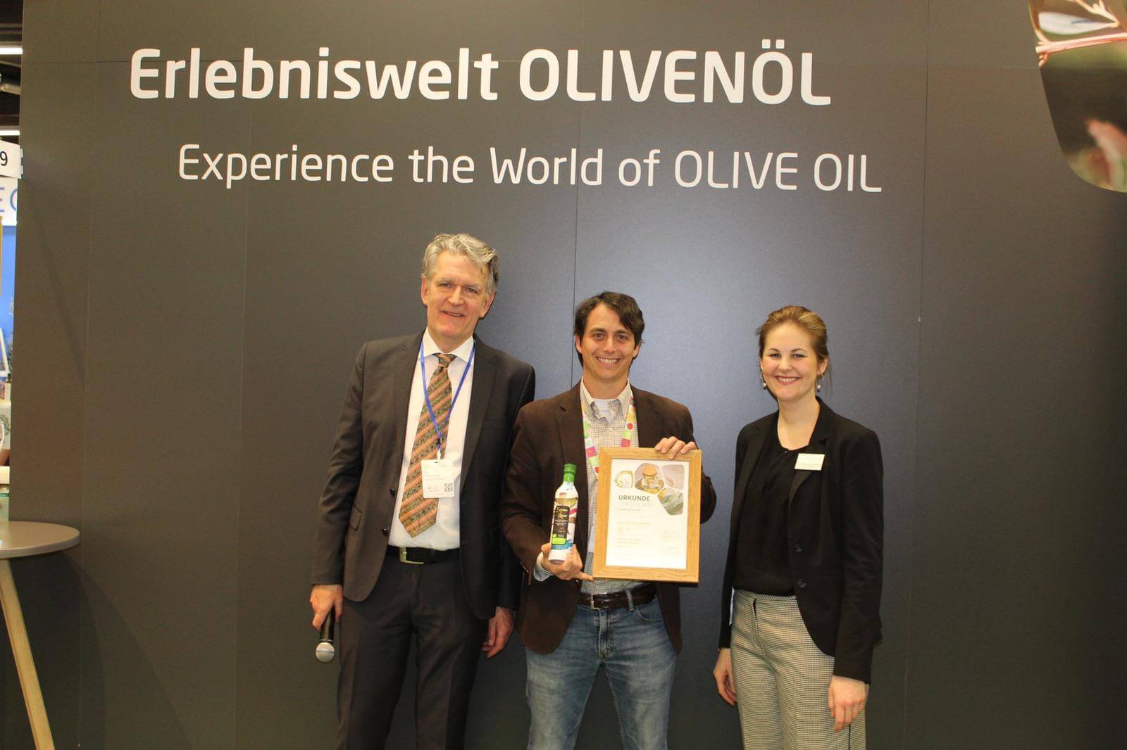 Biofach Olive Oil Ceremony