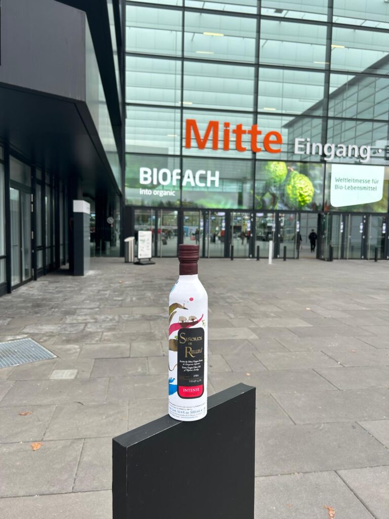 Señoríos de Relleu at Biofach 2026: Presenting our Organic EVOOs at the Leading Trade Fair of the Sector