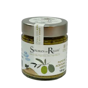 Green Olive Pâté with Extra Virgin Olive Oil (EVOO)